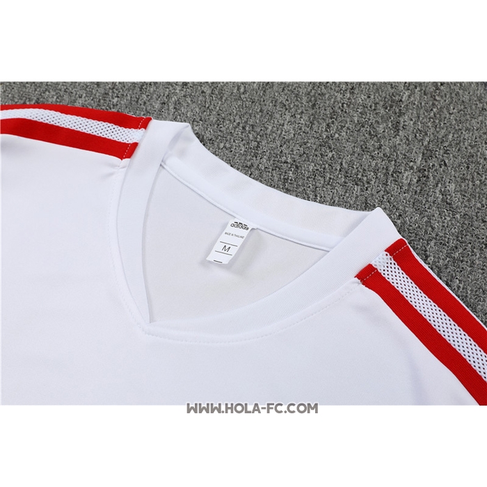 Chandal del Bayern Munich 2022-2023 Manga Corta Blanco - Pantalon Corto